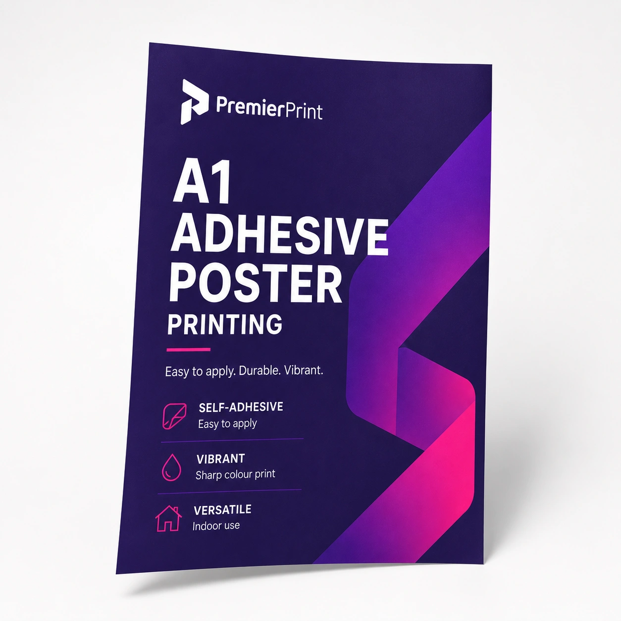 A1 Adhesive Poster Printing