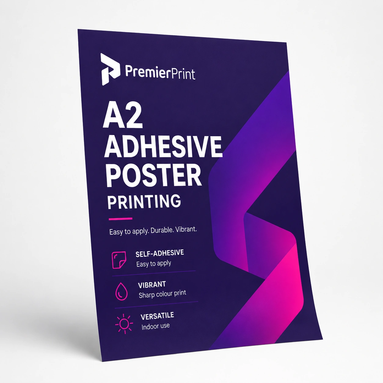 A2 Adhesive Poster Printing
