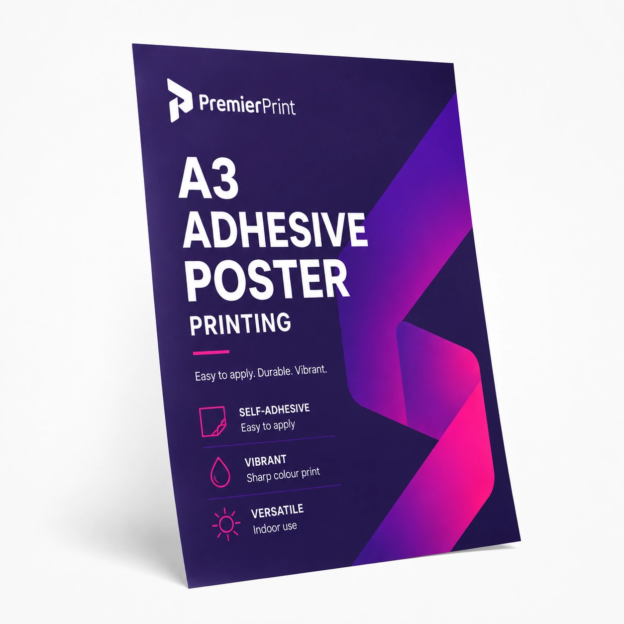 A3 Adhesive Poster Printing