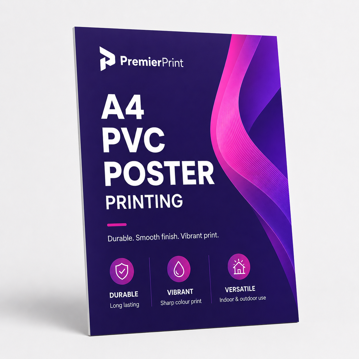 A4 PVC Poster Printing