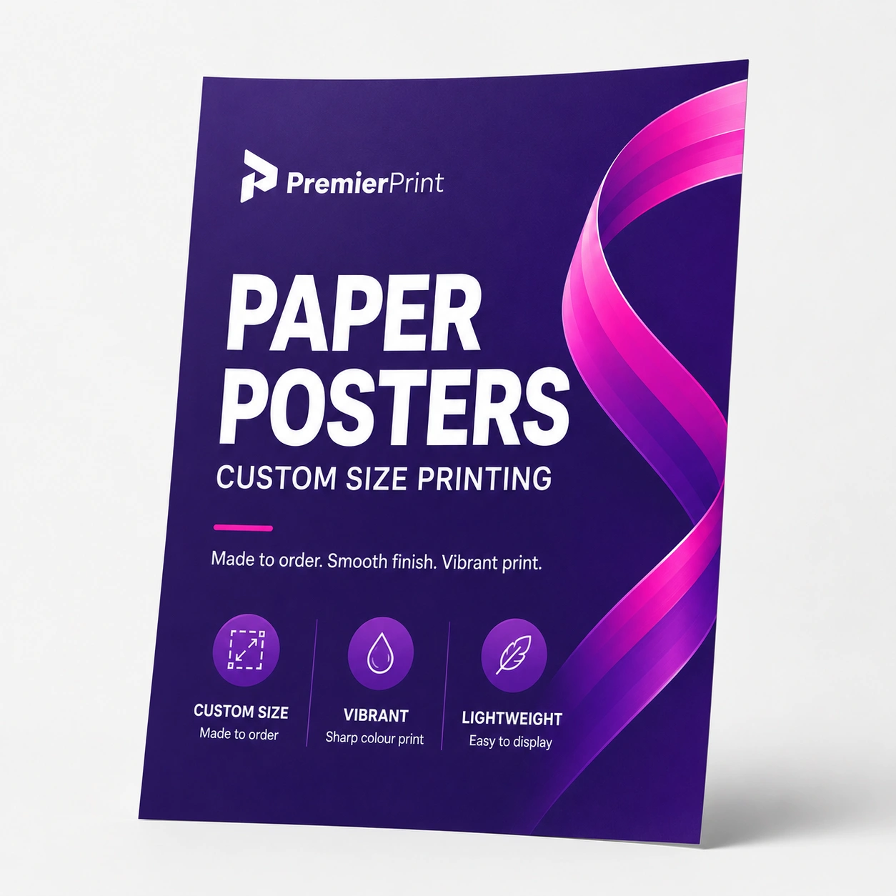 Paper Posters - Custom Size Printing
