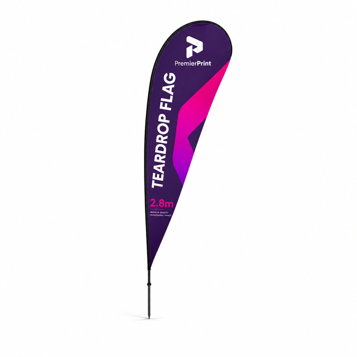 Teardrop Flag 2.8m