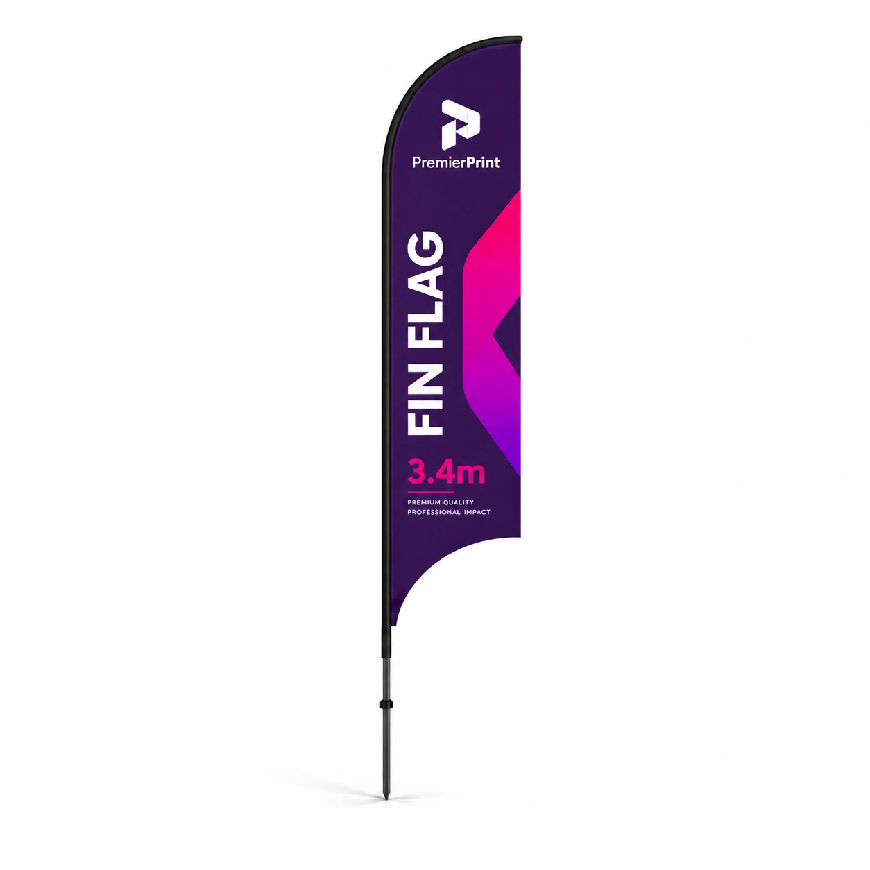 Fin Flag 3.4m
