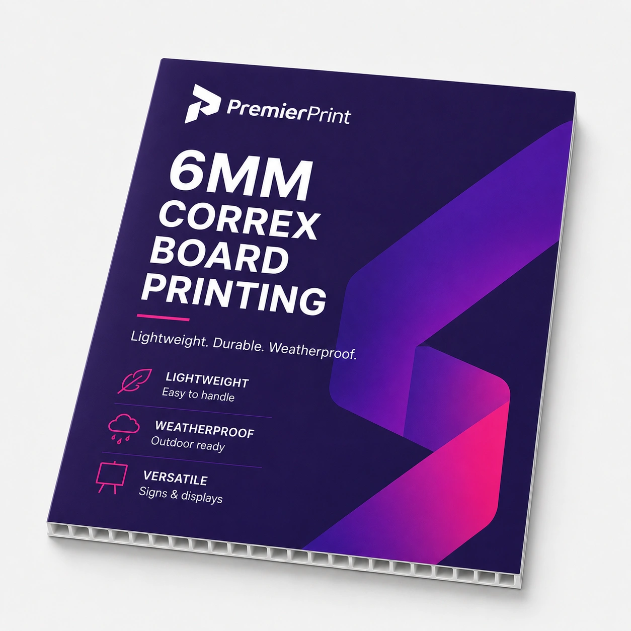 6mm Correx Board Printing
