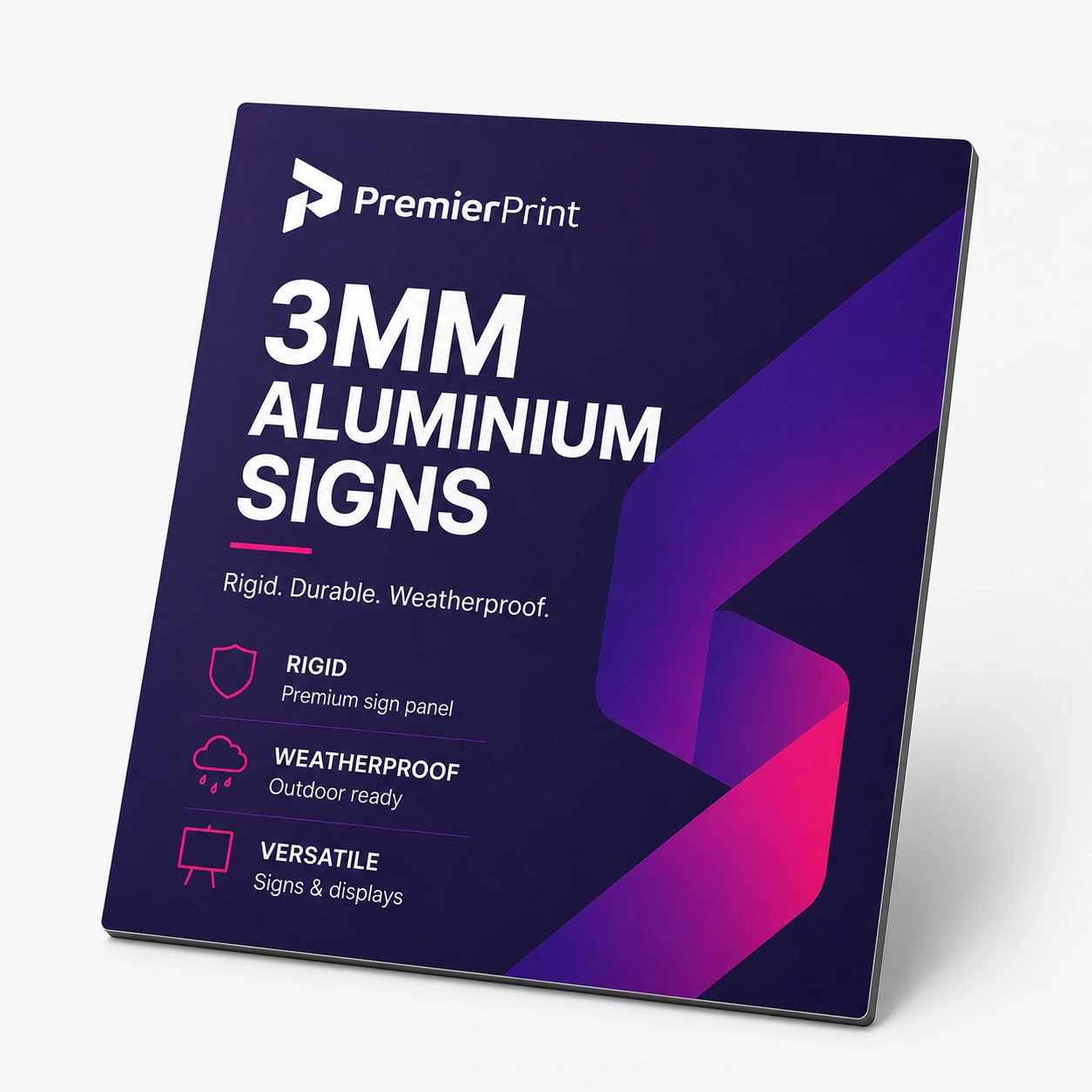 3mm Aluminium Signs