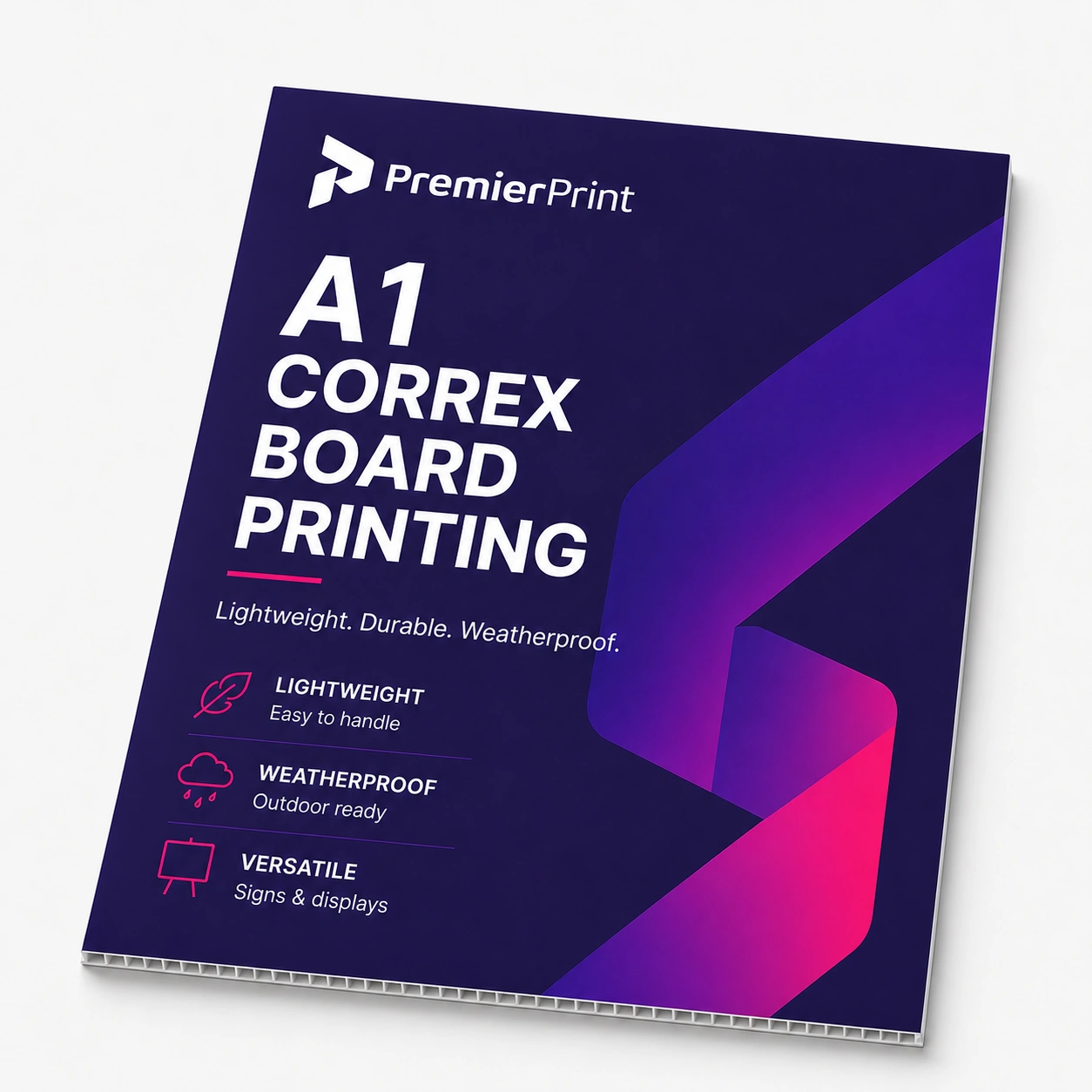 A1 Correx Board Printing