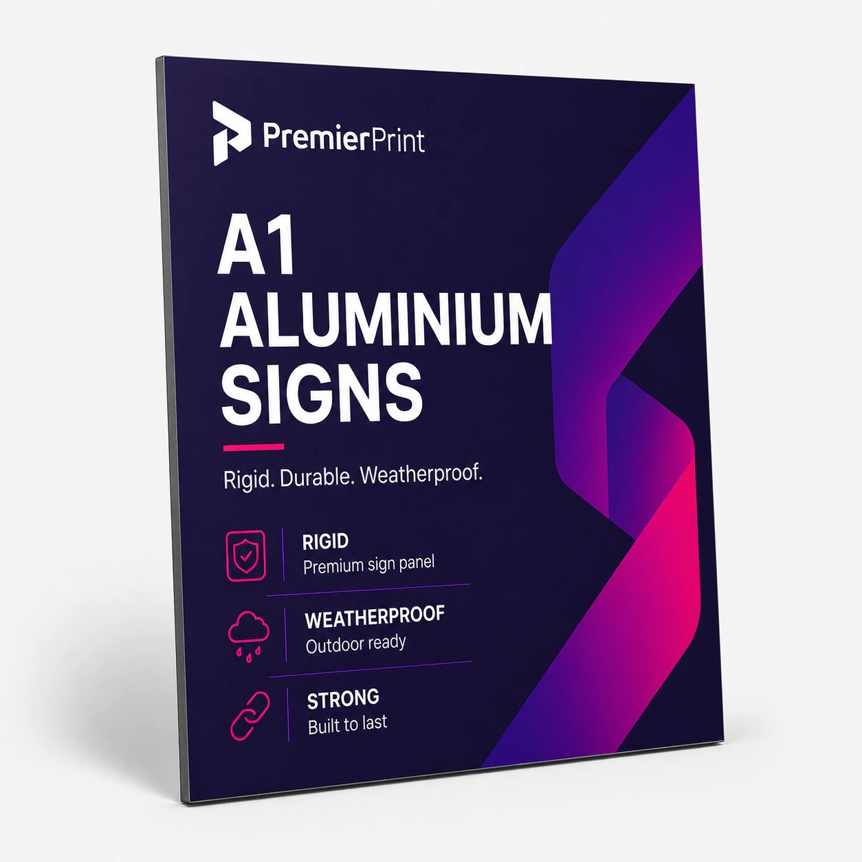 A1 Aluminium Signs