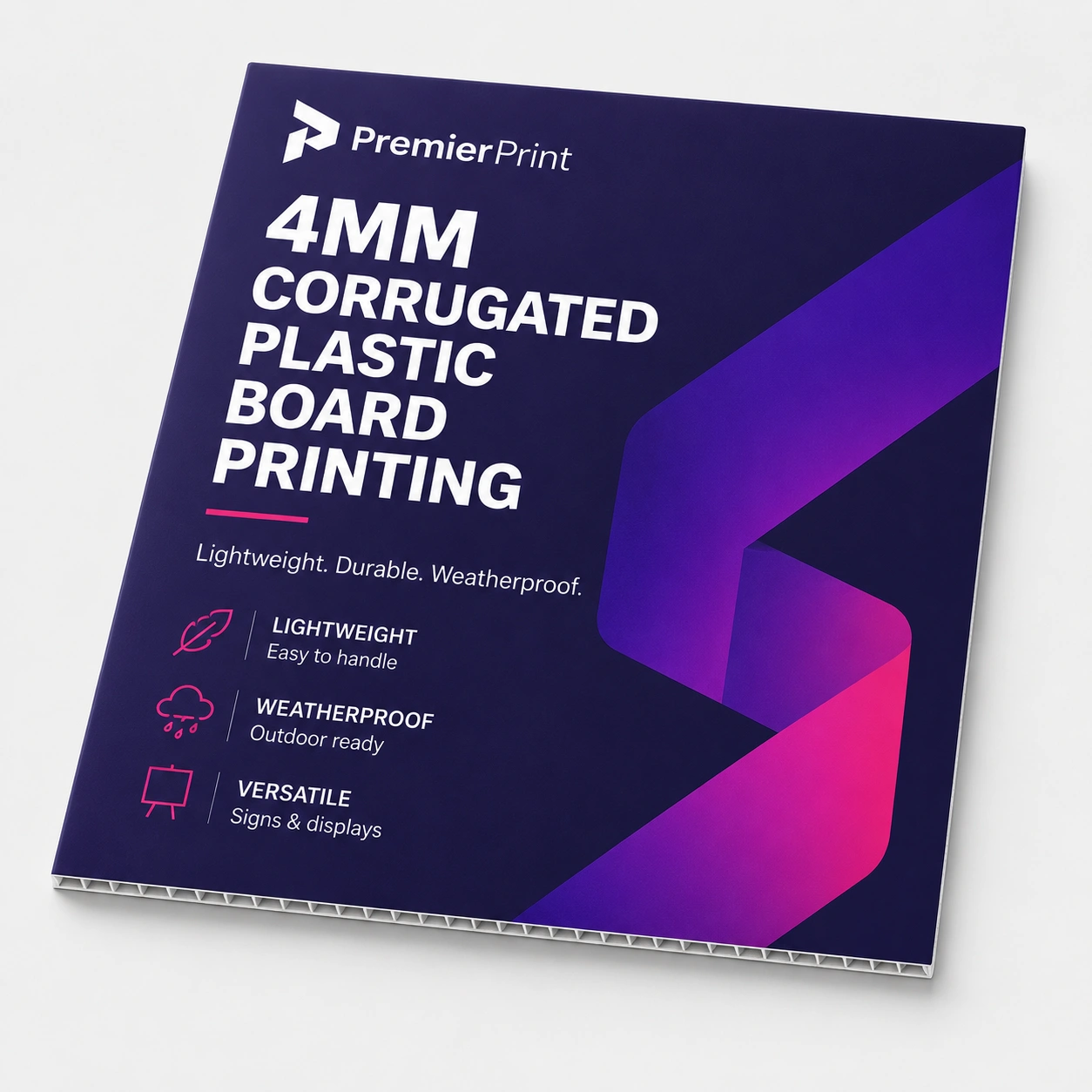 Corrugated Plastic Printing - Custom Size