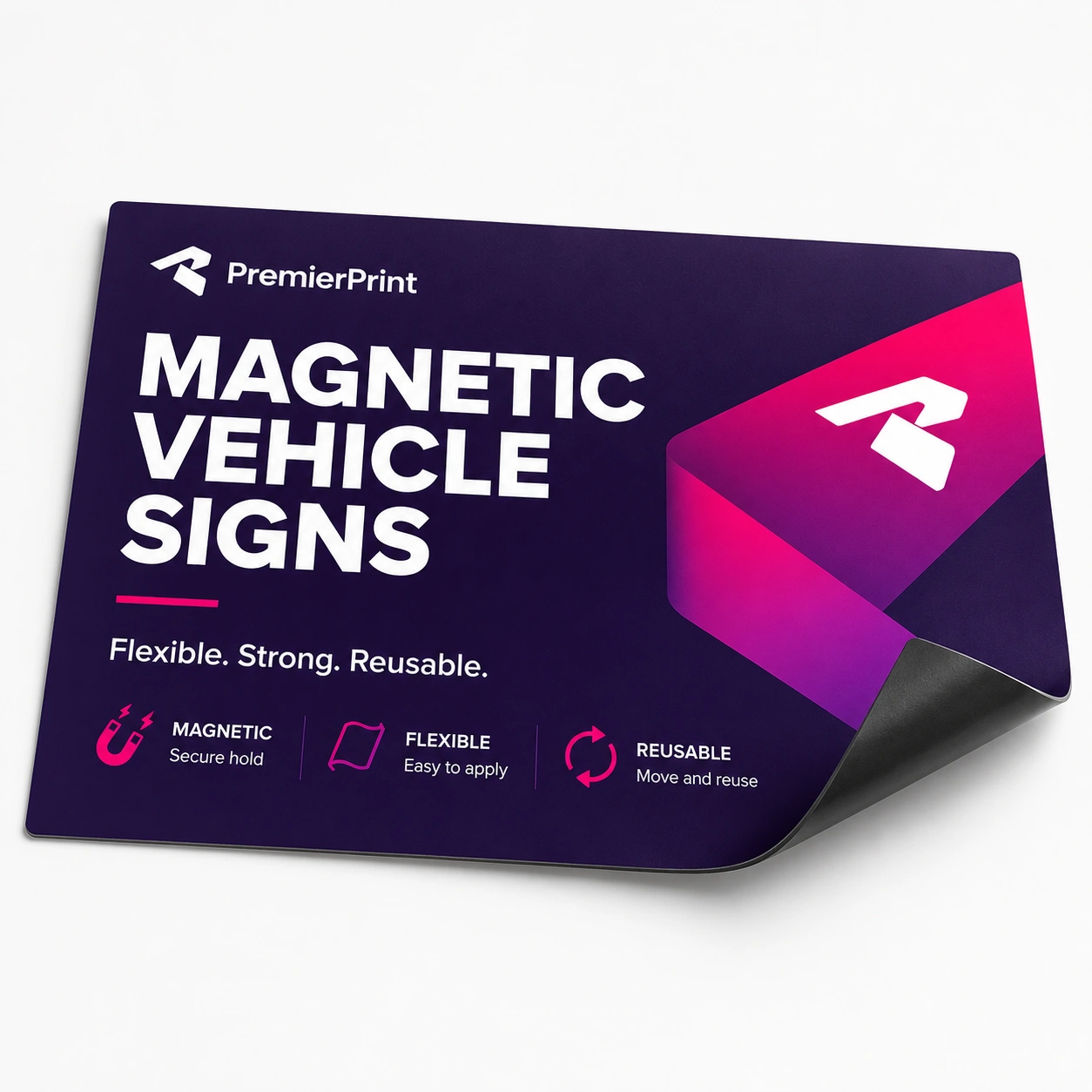 Magnetic Vehicle Signs