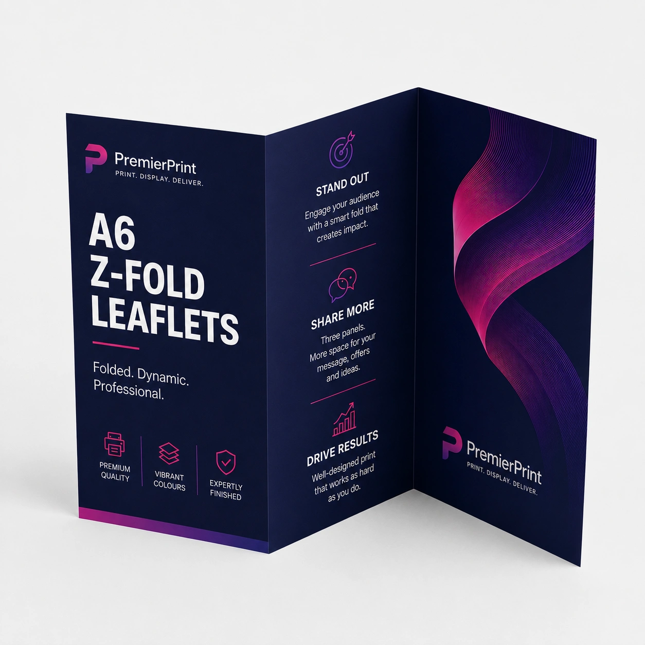 A6 Z-Fold Leaflets