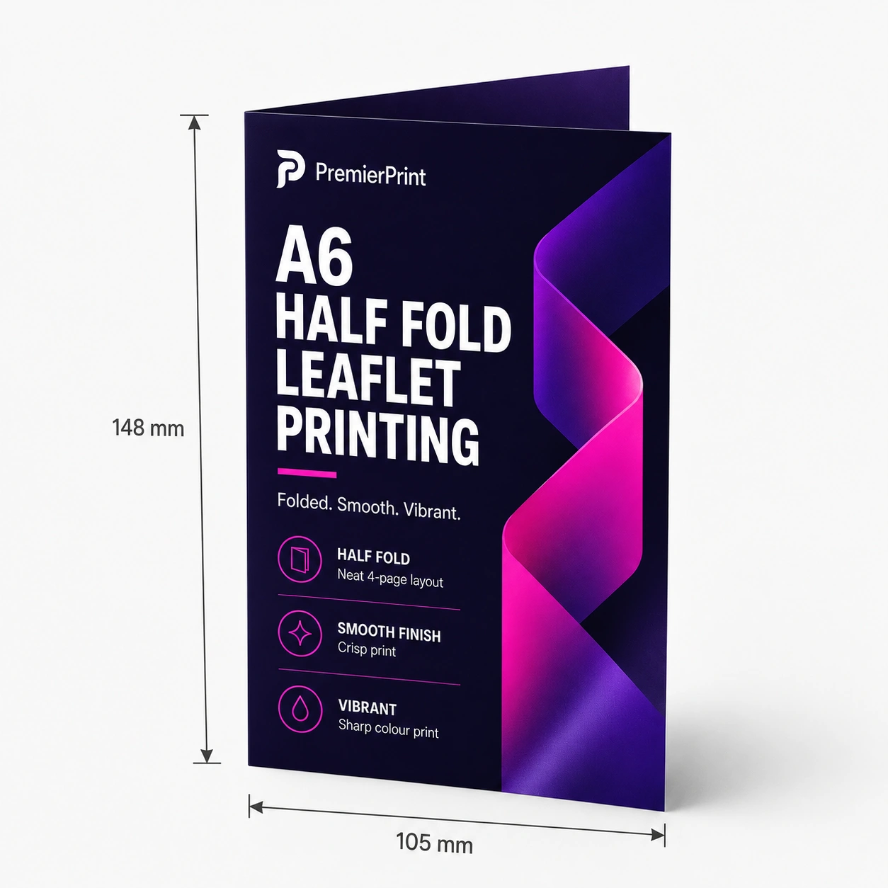 A6 Half Fold Leaflets