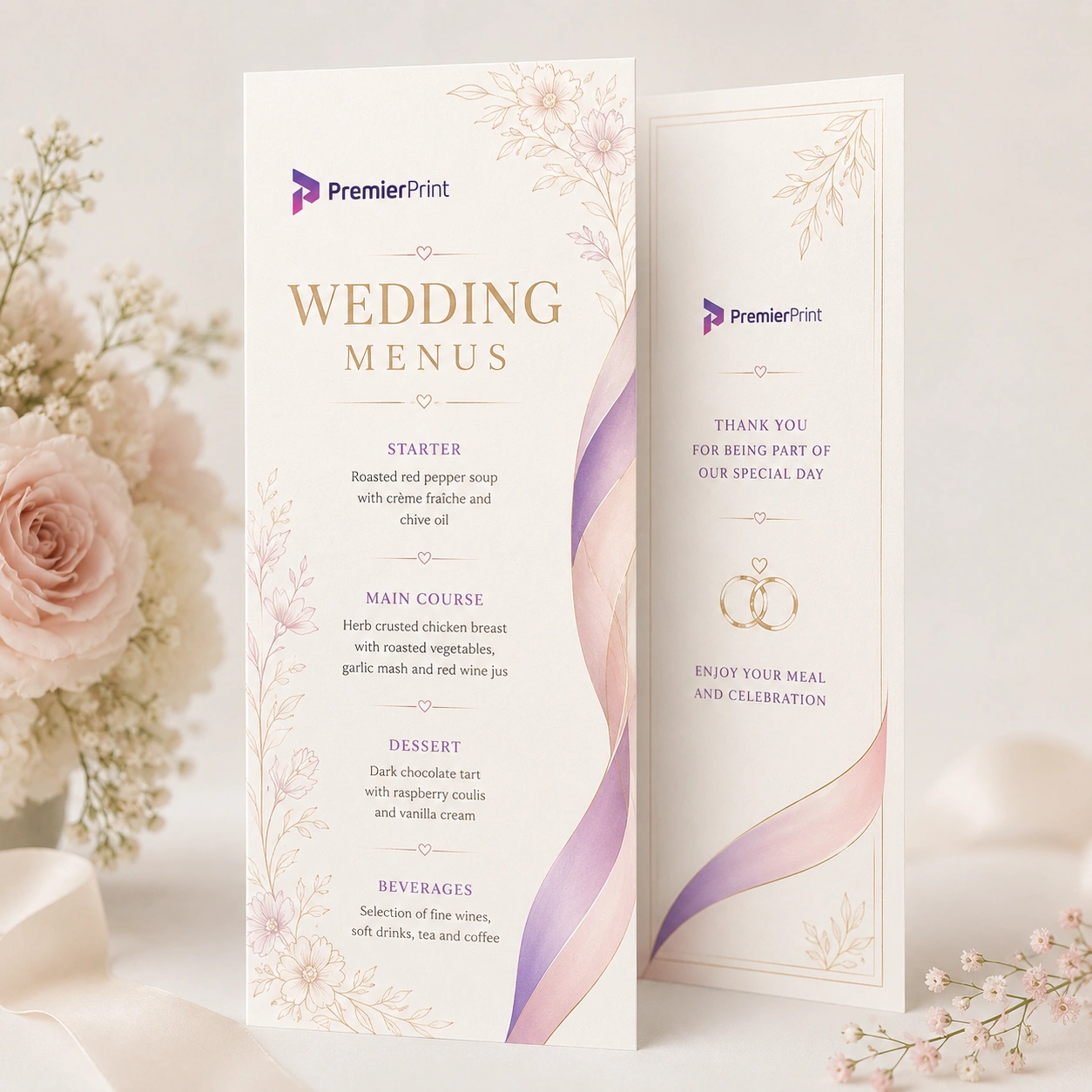 Wedding Menus